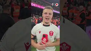Man of the moment Jarrod Evans on that winning kick vs Japan | WRU TV