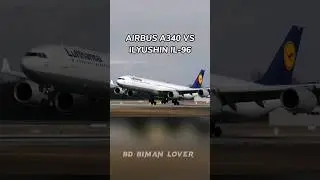Airbus A340 vs Ilyushin il-96 #aviation #memes #funny #a340 #ilyushin #europe #russia