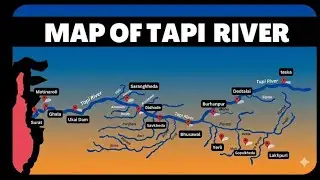 Tapi (Tapti) River System |  Tributaries, Drainage Basin | Indian Geography | Divas Academic Zone