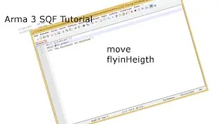 Arma 3 Scripting Tutorial [move, flyinHeight] #2 German