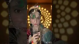 Janmashtami Special cute Radharanilook🌸🦚#radhakrishna #beautiful #radha #look #shorts#whatsappstatus