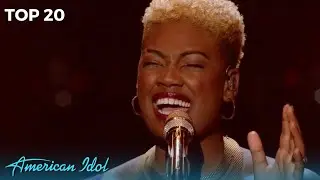 Katyrah Gives An ENERGETIC Performance On American Idol Top 20!