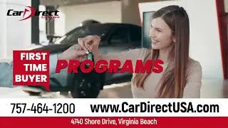 The Best Used Car Financing is at CarDirect USA in Virginia Beach