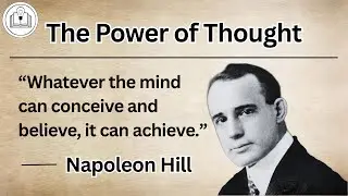 The Power of Thought | Napoleon Hill's Greatest Secret to Success