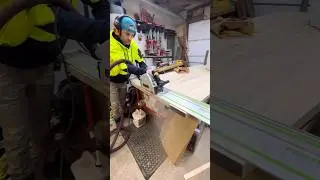 Table Top Trim #oddlysatisfying #diy #asmrsounds #smallshop #workshop #woodshop #tracksaw #wood
