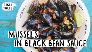Cooking MUSSELS in Black Bean Sauce | Bart van Olphen