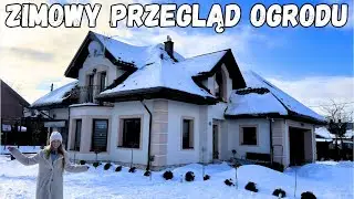 Zimowy przegląd ogrodu w słońcu | Pierwsze oznaki wiosny | Piękny śpiew ptaków #ogród #zima #dom