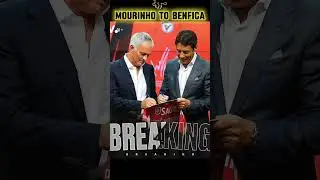 🚨 𝐎𝐅𝐅𝐈𝐂𝐈𝐀𝐋: Jos&eacute; Mourinho has been announced as the new Benfica manager.  #mourinho #benfica