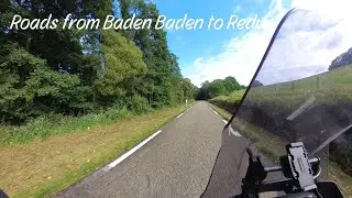 Riding Backroads: Baden-Baden to Redu on my Harley-Davidson Pan America