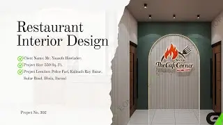 Restaurant Interior Design in Bhola, Barisal || 550 SFT Restaurant || Restaurant Interior Design