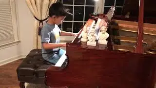 Talented 8-year Cary performing Valse Brillante, op.34 no3, by chopin