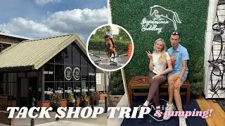 TACK SHOP TRIP! - INGATESTONE SADDLERY HAUL & JUMPING!