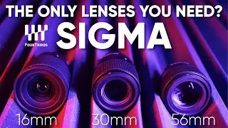 Sigma 16 30 56 f/1.4 Trifecta | MFT | The Only Lenses That You Need!?
