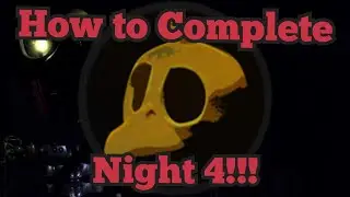 HOW TO BEAT NIGHT 4!!! | Forgotten Memories | Roblox