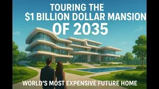 Touring the $1 Billion Dollar Mansion of 2035 | World's Most Expensive Future Home 🏰