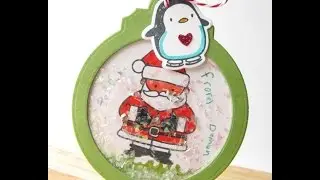{Crafts for Kids} Holiday Shaker Tag