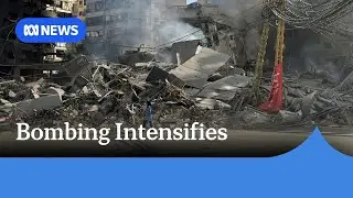 Massive blasts in Beirut after renewed Israeli air strikes | ABC News