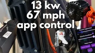 Полностью модернизированный электробайк ETM RTR First Rip-67 миль/ч (для взрослых)