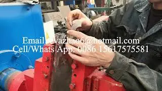 Tiny Spiral Flight Making Equipment, Sectional Screw Blade Making Machine
