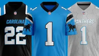 Carolina Panthers NEW Jersey Concepts
