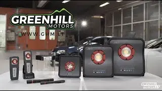 Scangrip Detailing & Colourmatch 2018 produktai