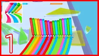 Pencil Rush 3D - Gameplay All Levels 1-16 (Android,iOS)
