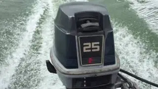 25HP Johnson / Evinrude on 16' Boat