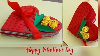 How To Make Love Message Card For Boyfriend Or Girlfriend /Valentine's Greeting Card