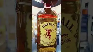 FIREBALL # RED &hearts;️ HOT 🔥 WHISKY CINNAMON FLAVOURED SMOOTH 🥛🍺🥂 WITH A FIREY 🚒🔥