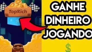 TopRich,  app novo pagando m&iacute;nimo de saque 02 d&oacute;lar $$