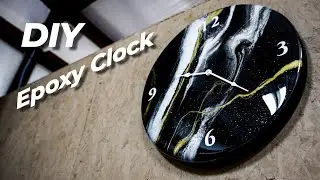 Epoxy Resin Art Clock Part 2