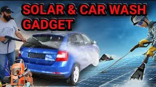 Pressure Pump Car & Solar Panel Wash | Powerful Cleaning with High Pressure Water Jet