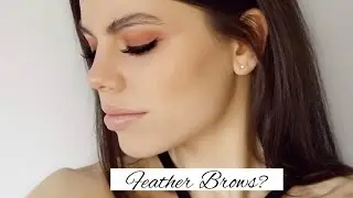 Feather Brows Tutorial | New Instagram Eyebrow Trend?