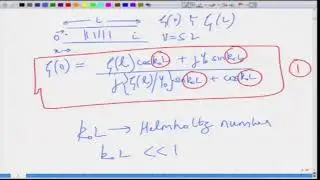 Lec 16: Lumped Analusis of a Tube, Simple Area Discontinuity & Transfer Matrices