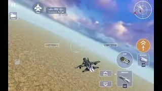 Fighter jet flying up higher in the air..fighter jet game