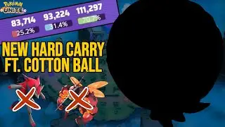 New Hard CARRY Is A SUPPORTER | POKEMON UNITE