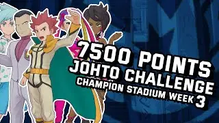 7500 Points Master Mode Champion Stadium Johto Challenge Week 3 | Pokemon Masters EX| ポケマス