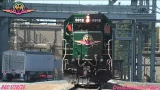 ACWR Working Perdue Farms W/6918 SD40-3 & 5558 SD60F 