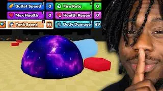 Pretending to be a NOOB, with ADMIN STATS in Roblox Tank Game
