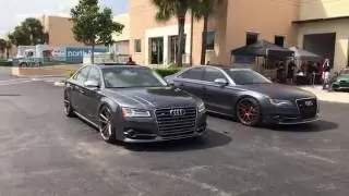 2015 Audi S8 vs 2013 Audi S8 Comparison Walk Around at Dipcon (4k)