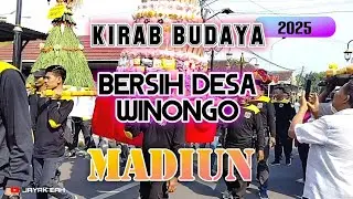 Karnaval kirab budaya bersih desa Winongo madiun 2025