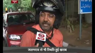 Rains disrupts normal life in Delhi