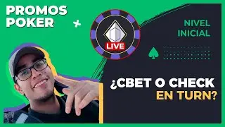 Cbet o Check en TURN 💰  #poker  #pokeronline