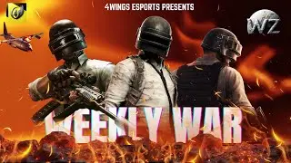 [WEEK 53 DAY4] WEEKLY WAR PRESENTED BY 4WINGS  eSports|| Caster Tripathiji  #bgis2025 #bgmi