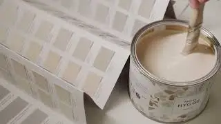 Интерьерные краски HYGGE Paint. Теплые и естественный оттенки цветов коллекции ESSENTIALS II.