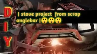 BEST OUT OF WASTE | ANGLE BAR SCRAP METAL | STOVE PROJECT | #paquerafelixtv