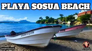 Пляж Сосуа: вид с дрона на северное побережье | Покупка в Доминиканской Республике