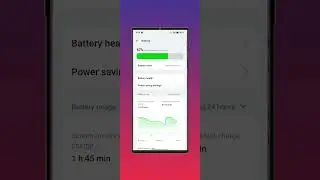 Realme Battery Drain Fix 🔋 | 1 Setting = 30% Battery Save#tips#viral#mobiletips#shorts#howto