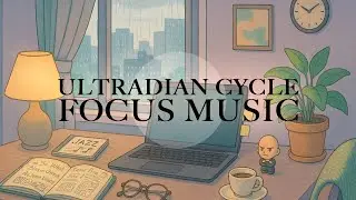 Rainy Day Focus Vibes | Home Office Edition | NeuroCycle 90