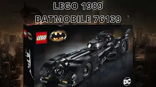 Lego Super Heroes Batman 1989 Batmobile 76139 Quick Review!